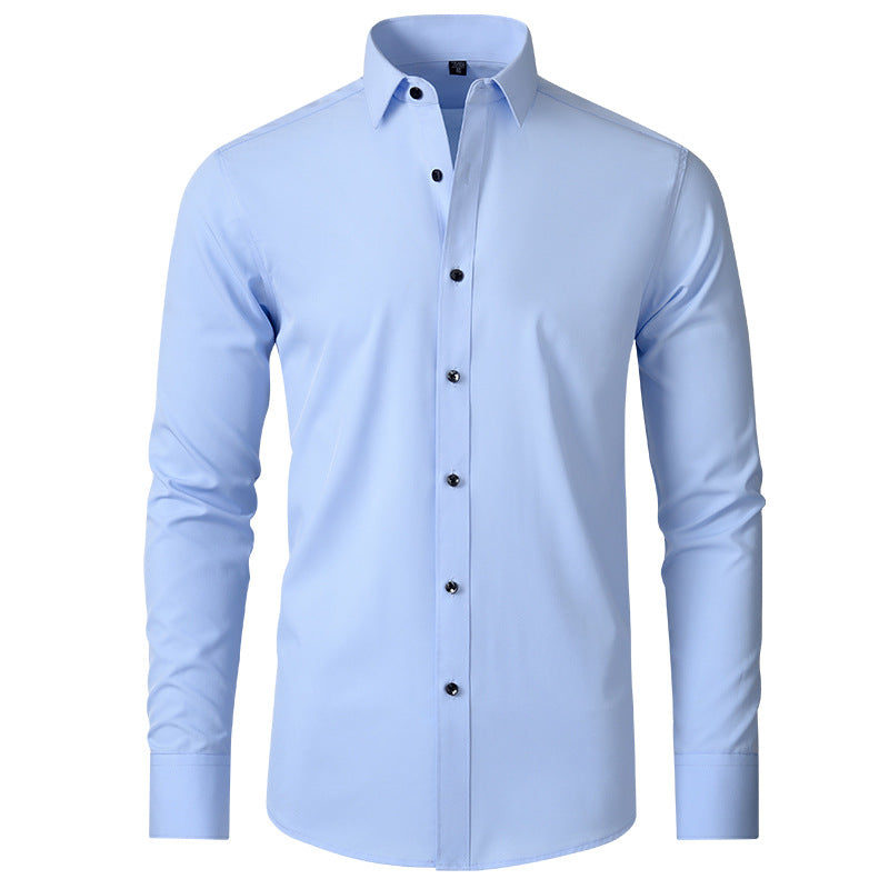 Camisa masculina com elástano