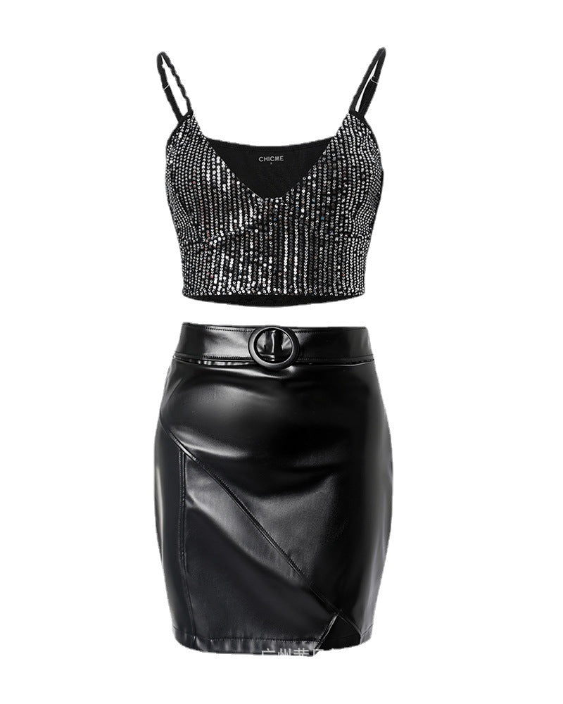 conjunto  Blusa com saia