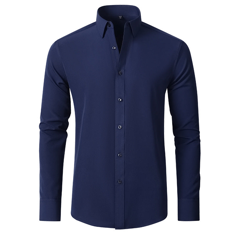 Camisa masculina com elástano