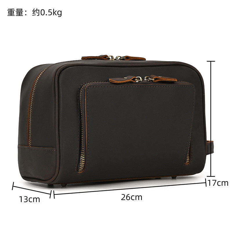 Bolsa de mão masculina