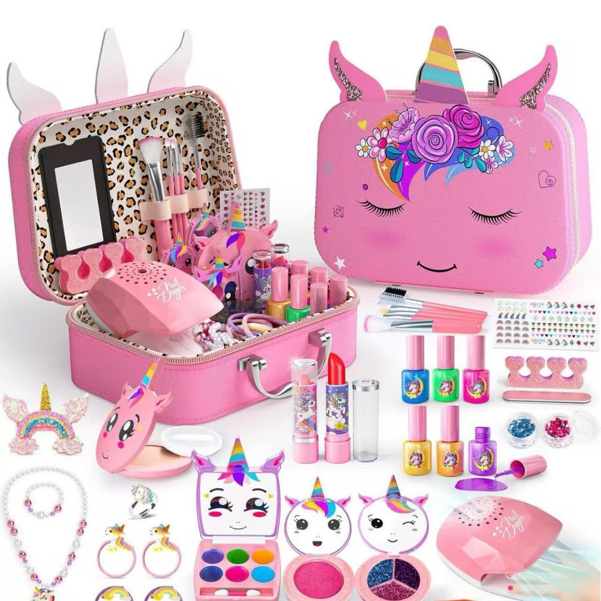  Bolsa de princesa, incluindo batom para brincar de faz-de-conta