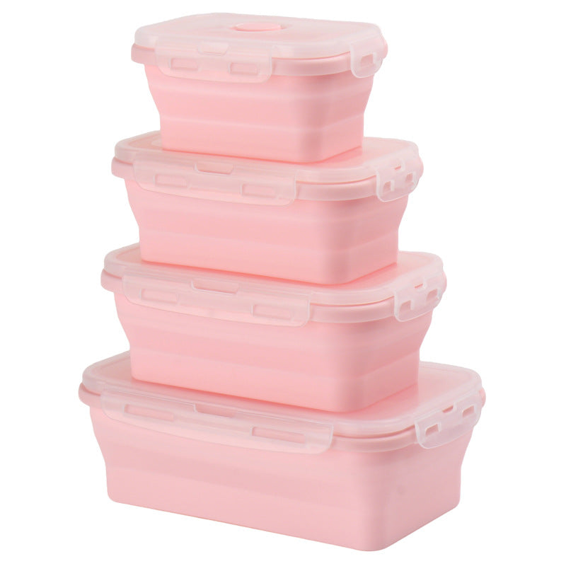Lancheiras dobráveis de silicone