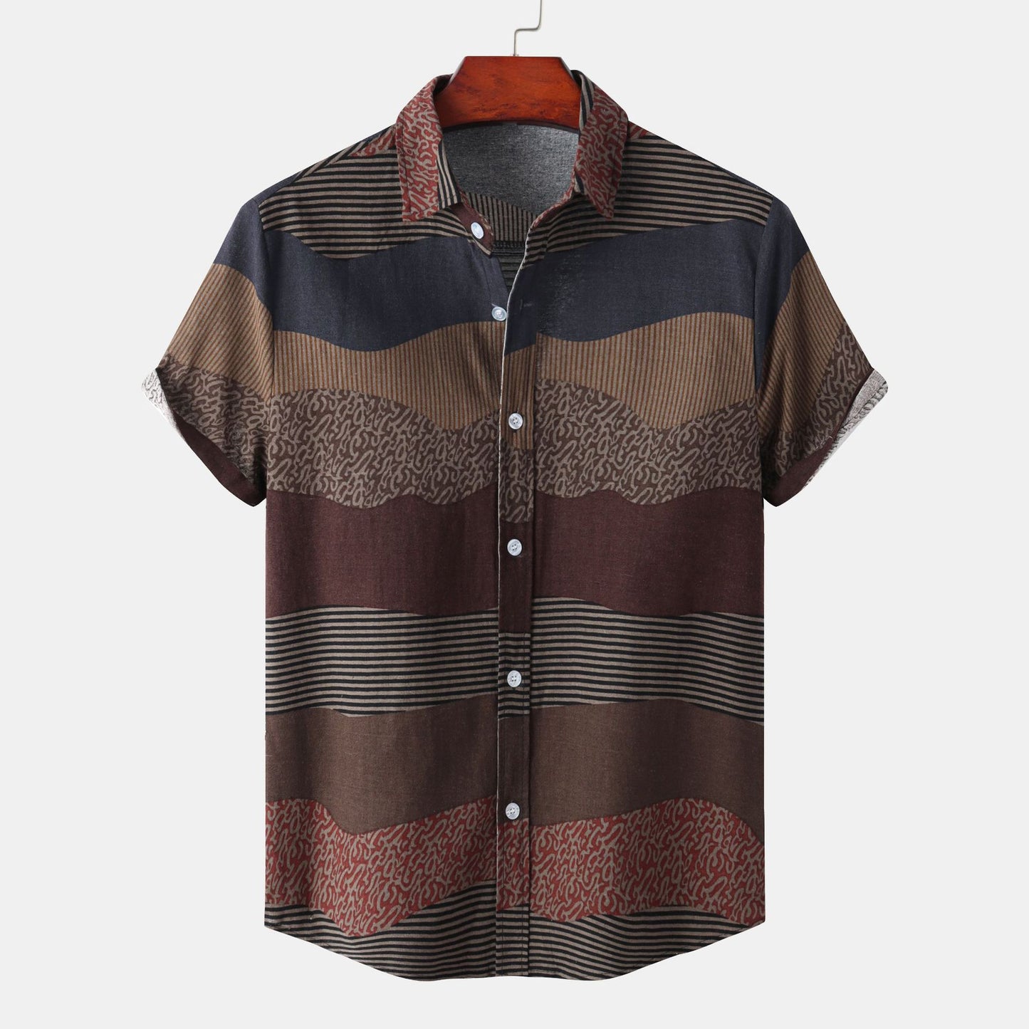 Camisa manga curta masculina