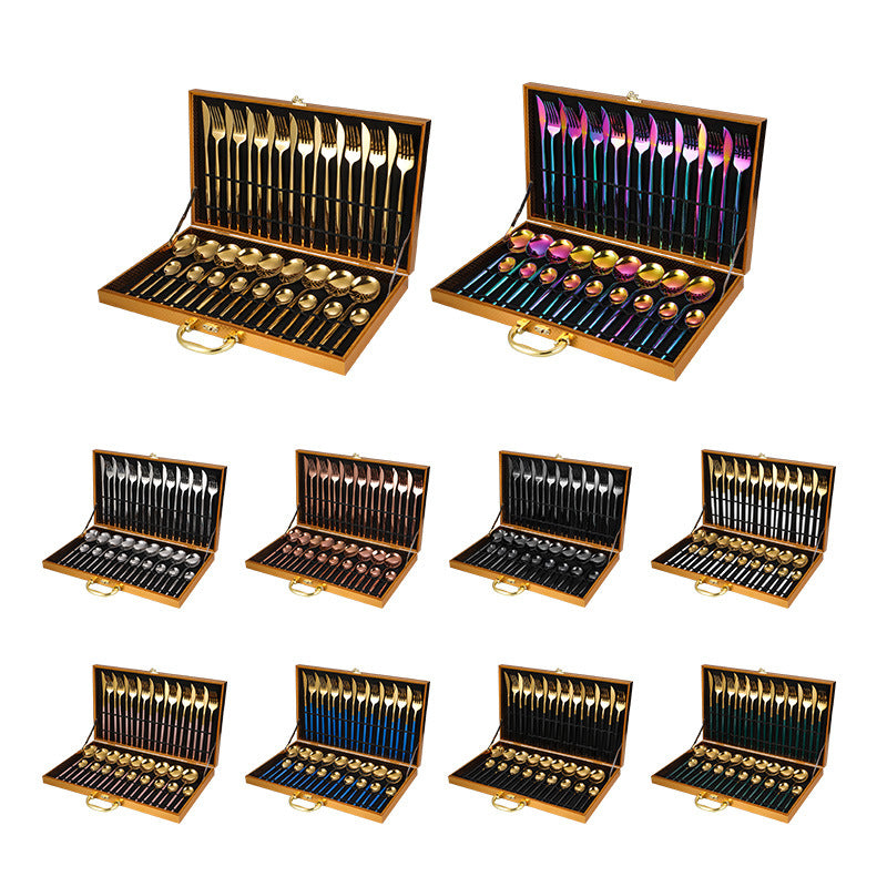 Conjunto de talheres  em aço inoxidável