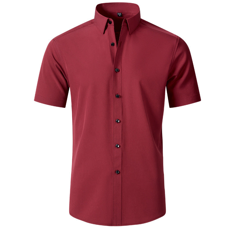 Camisa masculina com elástano