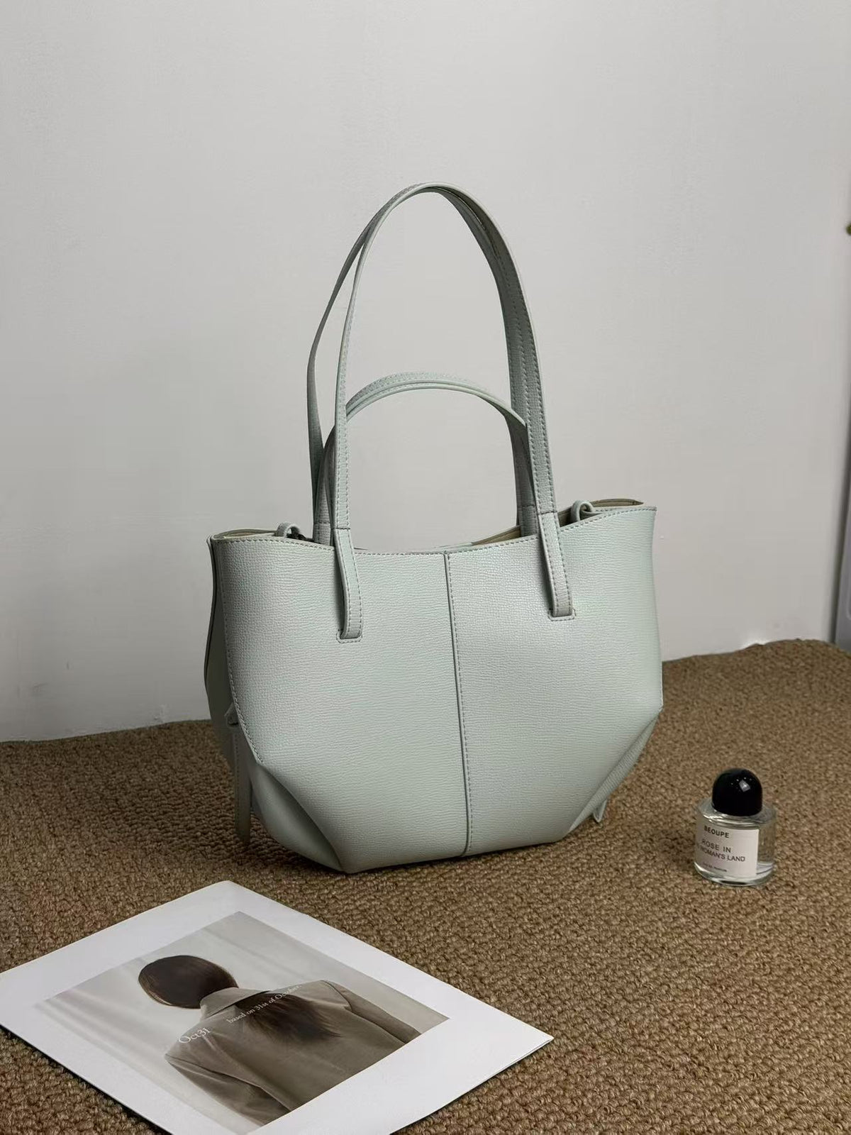  Bolsa de ombro em couro genuíno versátil bolsa de estilo único
