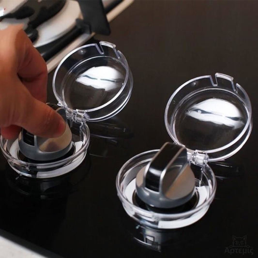 Capa protetora para botão de fogão