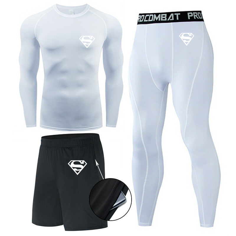 Conjunto masculino de três peças