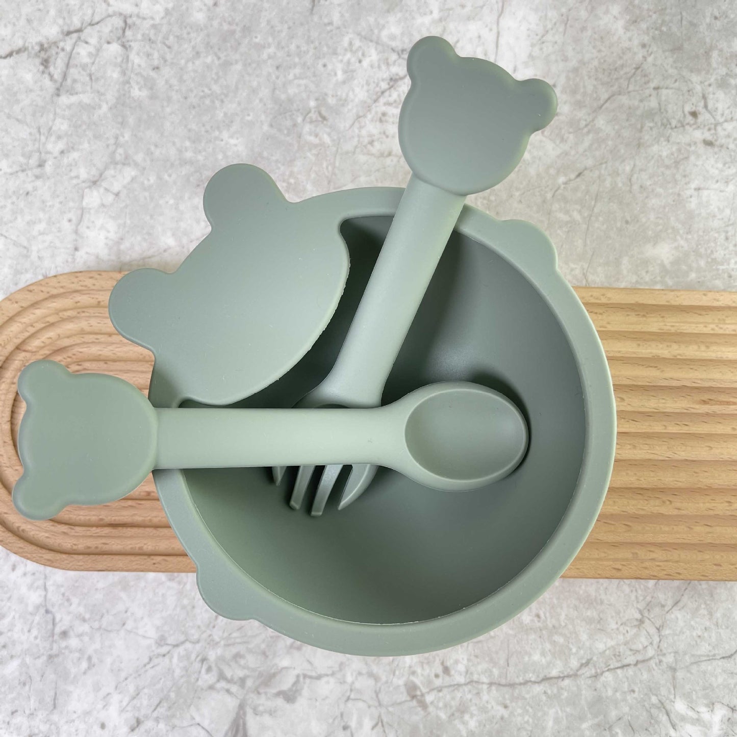 kit de tigela de silicone