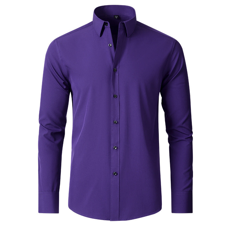 Camisa masculina com elástano