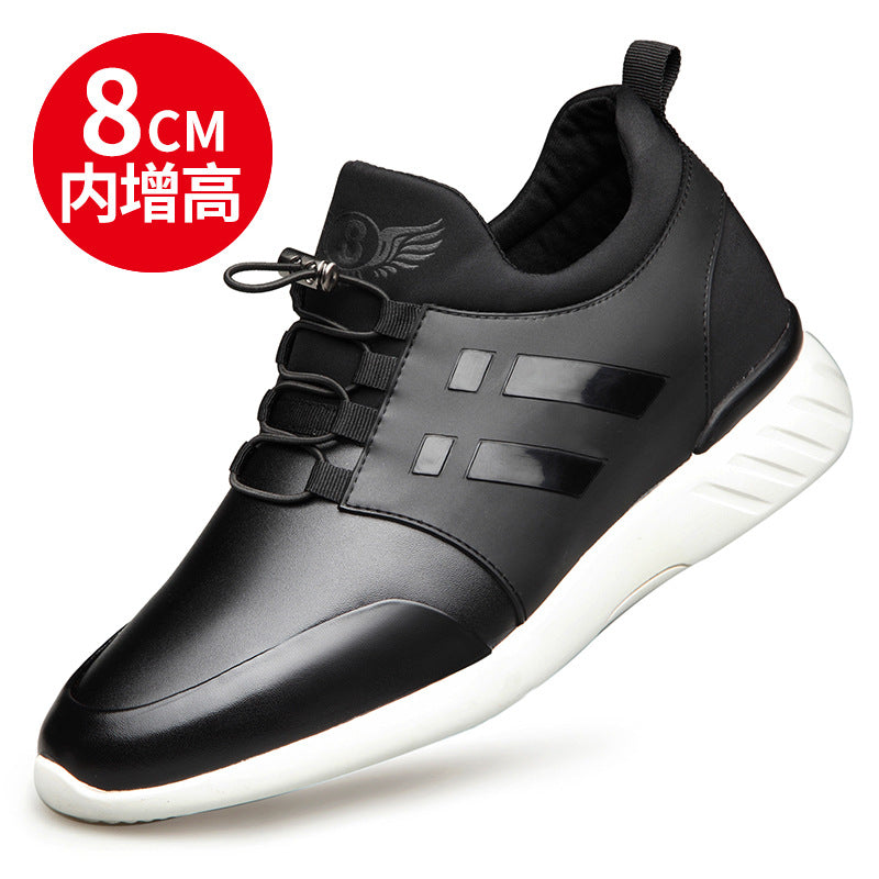 Sapato casual de couro masculino