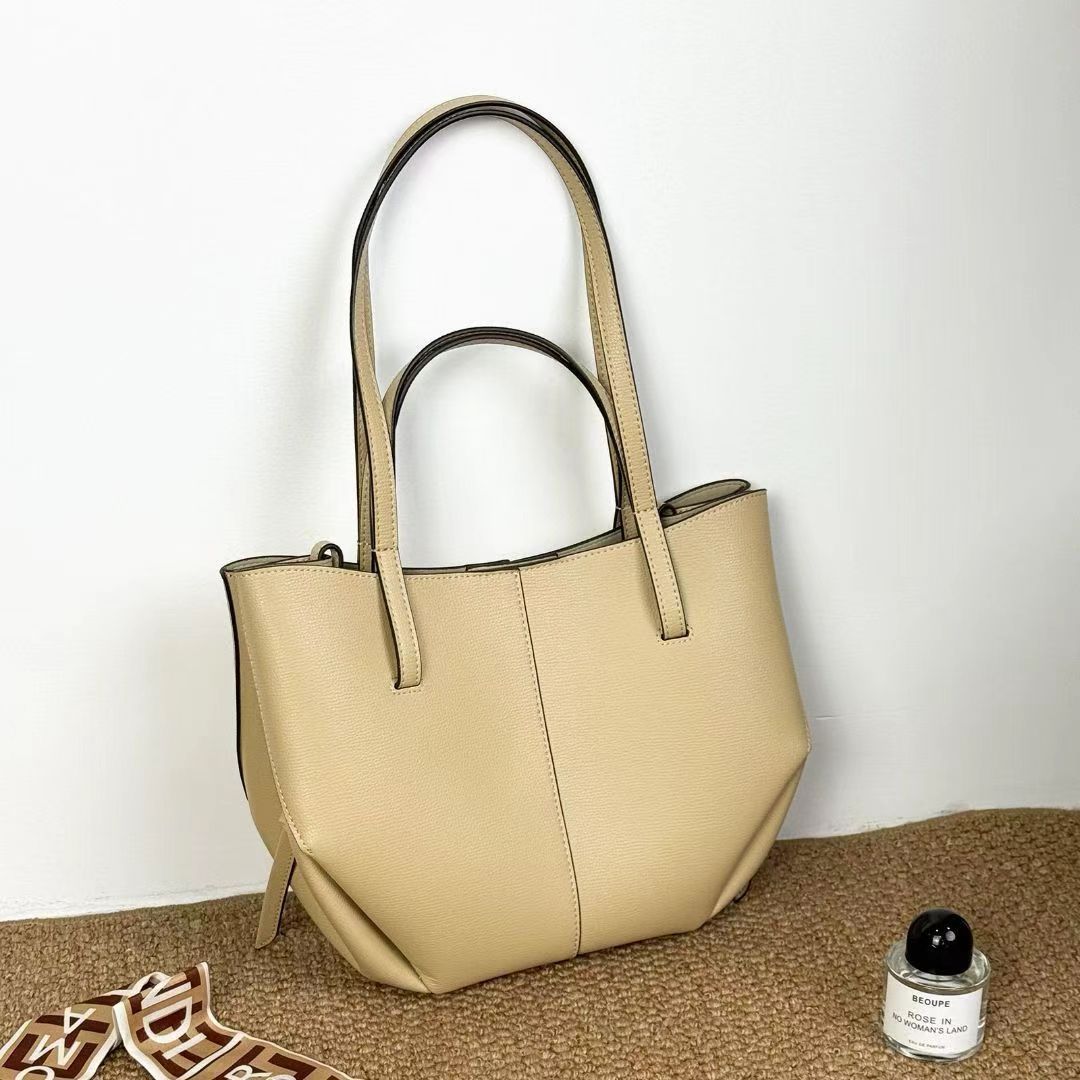 Bolsa de ombro em couro genuíno versátil bolsa de estilo único