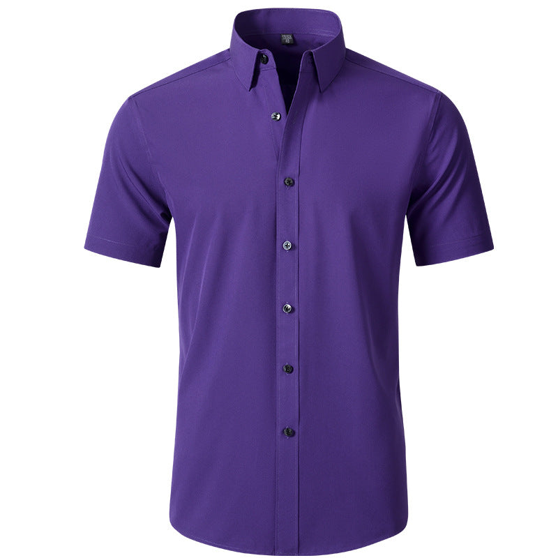 Camisa masculina com elástano