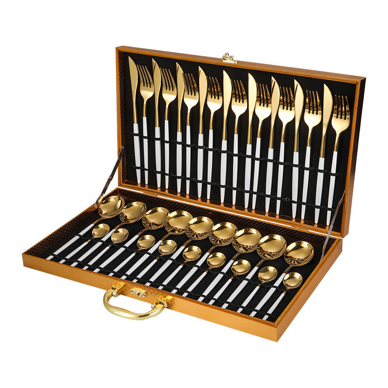 Conjunto de talheres  em aço inoxidável