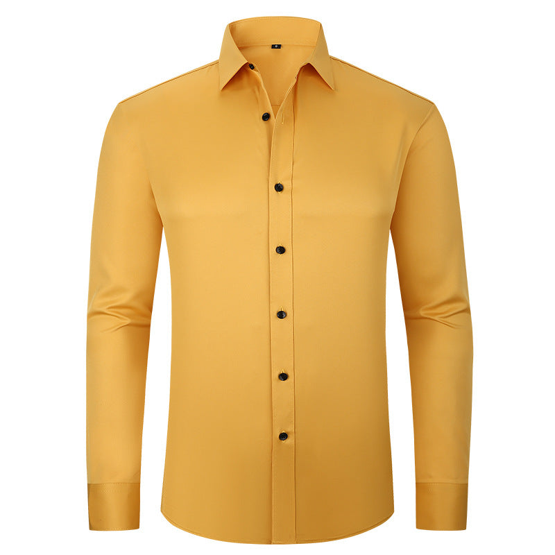 Camisa masculina com elástano