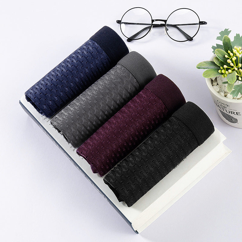 Cuecas masculinas de seda