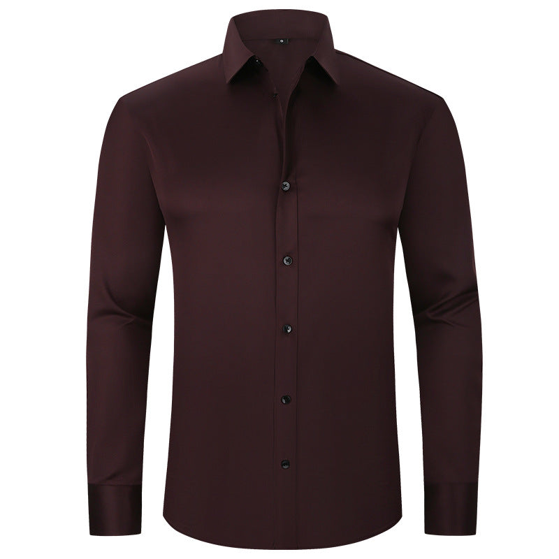 Camisa masculina com elástano