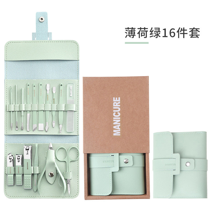 conjunto de ferramentas para manicure e pedicure