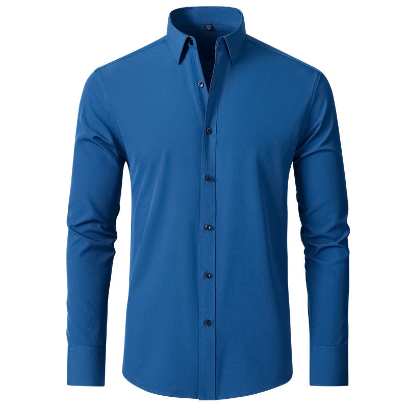 Camisa masculina com elástano
